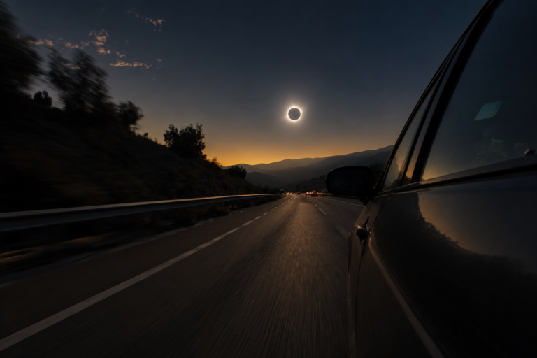 Recomendaciones de AMDA para conducir con seguridad durante el eclipse solar de 2026