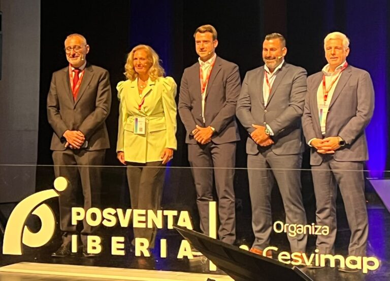 Elisa Gil, presidenta de AMDA, durante su participación en Posventa Iberia 2026, organizado por CESVIMAP en Ávila.
